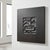 Contemporary Tohqio — Matte Black Wall Sculpture, Geometric Relief Carved on Patinated Wood Composite For Sale - Image 3 of 3