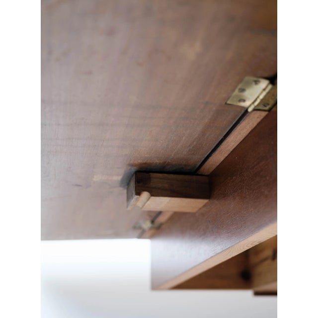 Brown Mahogany Dining Table, 1920s For Sale - Image 8 of 14