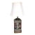 Early 20th Century Chinoiserie Tea Canister Lamp For Sale