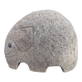 Mid Century Modern Granite Elephant For Sale