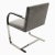Mid-Century Modern Brno (Knoll) Flat-Bar Chairs in Light Grey, Steel Frame For Sale - Image 3 of 6