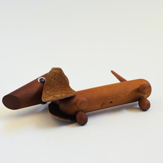 Wood MCM Senshukai Wood Royal Pet - Dachshund For Sale - Image 7 of 7