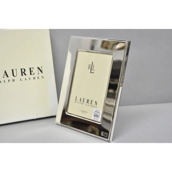 Late 20th Century Lauren Ralph Lauren Silver Plated Normandy