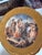 Six Old Master Renaissance Art Cabinet Plates With Gold Exterior Rims For Sale - Image 4 of 14
