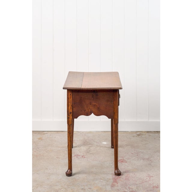 18th Century Georgian Period Oak Lowboy For Sale - Image 13 of 15