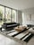 Black and Ivory Moroccan Rug - 9.3 X 7.2 Ft For Sale - Image 9 of 9
