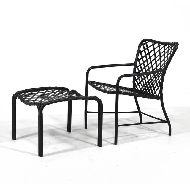 Brown Jordan Brown Jordan Tamiami Lounge Chair & Ottoman For Sale - Image 4 of 10