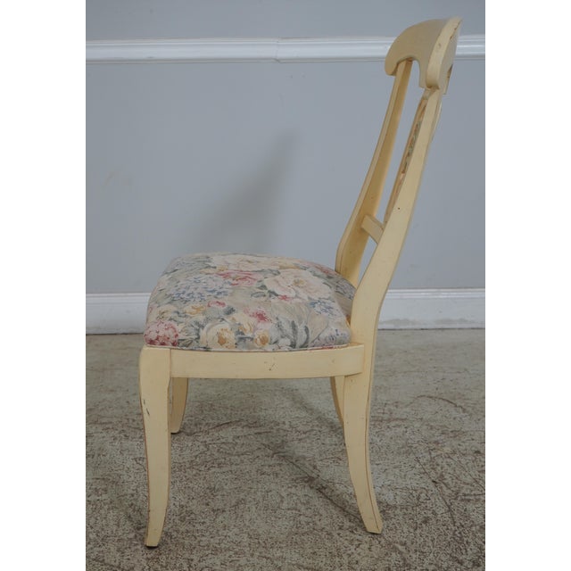 Set of 4 Ethan Allen Pineapple Back Dining Chairs Chairish