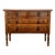 19th Century Catalan Spanish Carved Walnut Console Sofa Table, Three Drawers For Sale