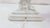 White Mid-20th Century Italian Ceramic Faux Bois Blanc De Chine Glazed Lamp For Sale - Image 8 of 9