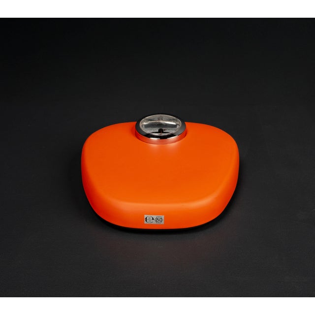 This mechanical bathroom scale by Krups is a beautifully preserved example of late Space Age design a striking piece that...