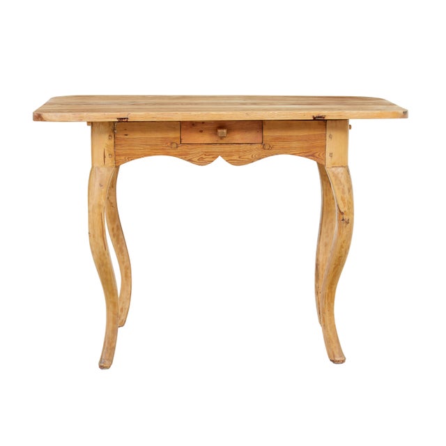 19th Century Rococo Revival Swedish Side Table, 1840s For Sale - Image 9 of 9