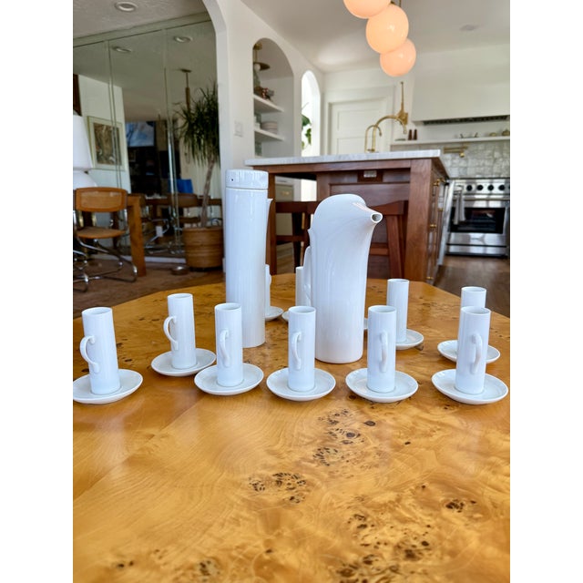 Mid-Century Modern 1960s Lagardo Tackett Large Demitasse Set- 26 Pieces For Sale - Image 3 of 8
