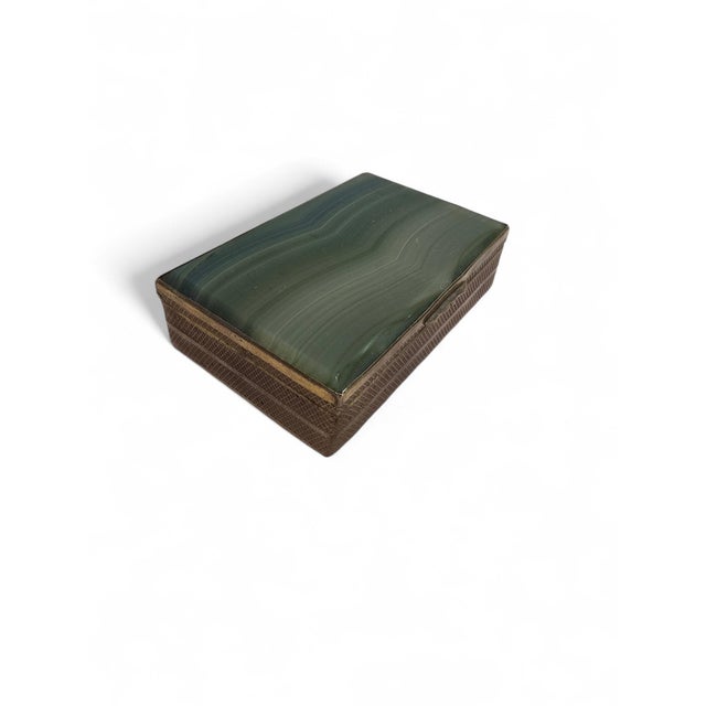 Agate Box with Gilt Bronze Mounts, 1870s For Sale - Image 3 of 11