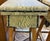 Mid 20th Century Mid Century Faux Snakeskin Upholstered Wood Stools - Signed and Dated 1971 For Sale - Image 5 of 15