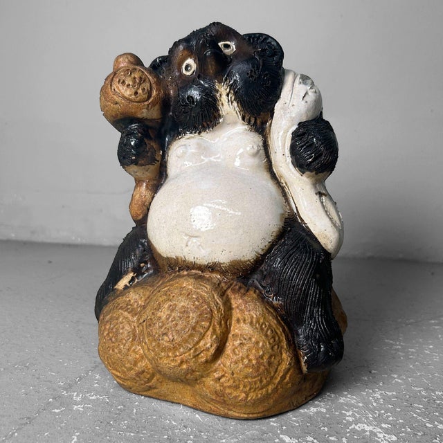 Shōwa Era Tanuki Daikokuten Statue, Japan, 1980s For Sale - Image 13 of 13
