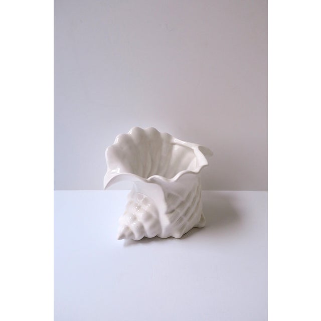 Late 20th Century Seashell Cachepot Planter Jardinière, Portugal, Circa Late-20th Century For Sale - Image 5 of 11