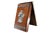 Wooden Notepad Holder with Silver Applications For Sale - Image 11 of 11