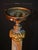 Antique Onyx, Bronze & Etched Glass Column Table Lamp, 1920 For Sale - Image 12 of 14