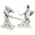 Porcelain Sculptures - a Pair For Sale - Image 9 of 9