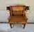 Stickley Mission Oak Art & Crafts Drop Leaf Desk Secretary With Pair Stained Glass Lamps For Sale - Image 4 of 14