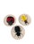 Set of 3 Vintage Handcrafted Ceramic Insect Beetle Plates For Sale In West Palm - Image 6 of 12