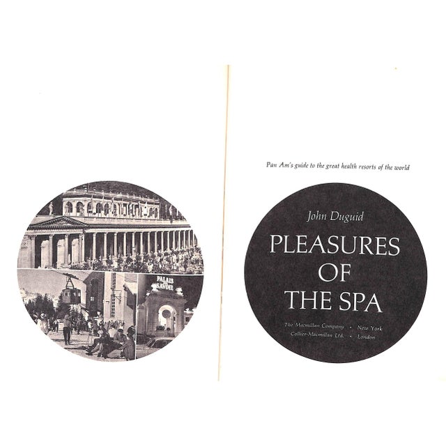 White "Pleasures of the Spa Pan Am's Guide to the Great Health Resorts of the World" 1968 Duguid, John For Sale - Image 8 of 11