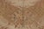 Textile Antique 20th Century Hooked Rug in Gold With Floral Wreath Design - Rug & Kilim For Sale - Image 7 of 9