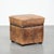 Vintage Square Sheepskin Pouf or Footstool For Sale - Image 10 of 10