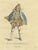Blue Jefferys, Merchant of Meissen in Fur-Lined Blue Cloak, Costume of 1577, Jefferys 1757, 1757, Engraving For Sale - Image 8 of 8