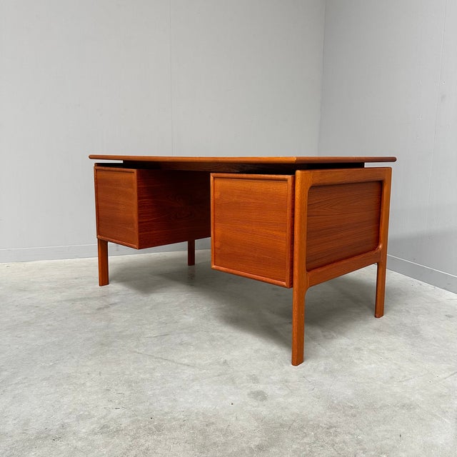 Vintage Danish Desk in Teak by GV Gasvig for GV Møbler, 1960s For Sale - Image 10 of 12
