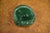 Forest Green Leather-Covered Ceramic Trinket Tray by George Jouve for Longchamp, 1960s For Sale - Image 8 of 9