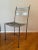 Silver Pair Artisan 1960s Iron Patio Chairs For Sale - Image 8 of 13