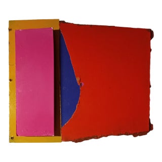 Contemporary Abstract Aerosol on Assembled Masonite (Isorel) "Untitled 182" by Andre Debono For Sale