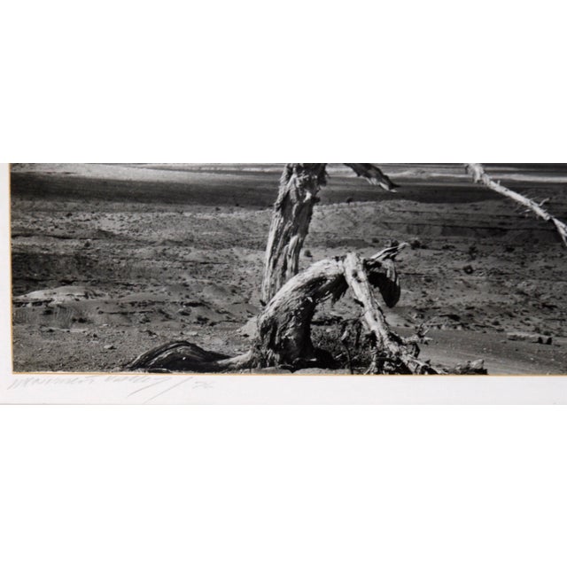 1970s "Monument Valley" Black and White Photograph For Sale - Image 5 of 7