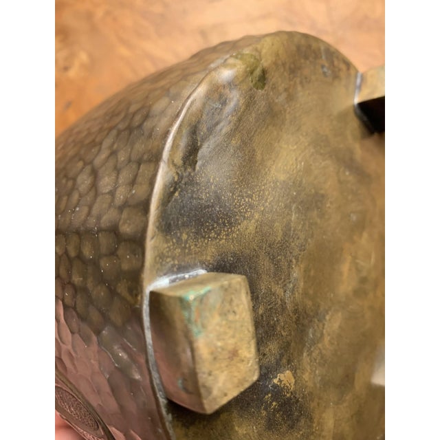 Gold Art Nouveau Planter from WMF, 1910s For Sale - Image 8 of 14