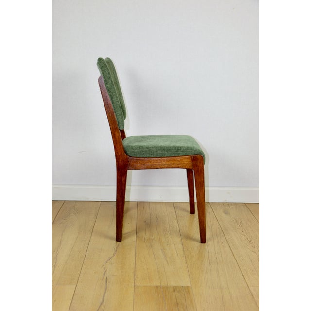 Vintage Olive Chairs by Rajmund Hałas, 1970s, Set of 2 For Sale - Image 10 of 14