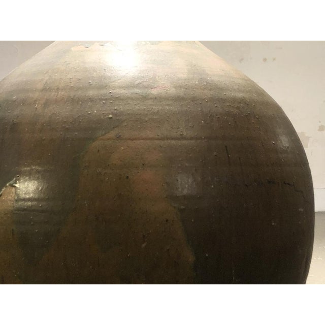 Vintage French Brutalist Ceramic Table Lamp from La Borne, 1970s For Sale - Image 9 of 12