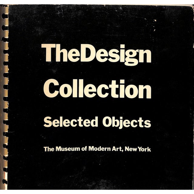 "The Design Collection: Selected Objects" 1970 Drexler, Arthur [Editor] For Sale