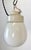 Ceramic Vintage White Porcelain Pendant Light, 1970s For Sale - Image 7 of 15