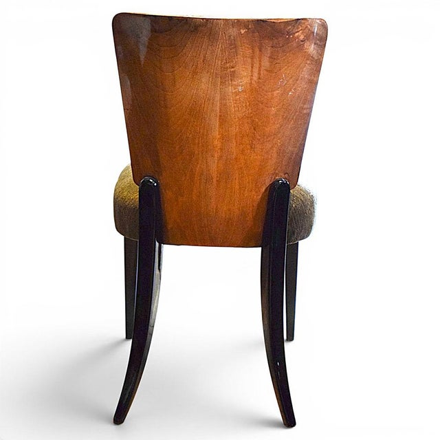 1950s H-214 Chairs by Jindřich Halabala, Czechoslovakia, 1950s, Set of 4 For Sale - Image 5 of 9