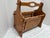 Wood Vintage Midcentury Wood Cane Magazine File Holder For Sale - Image 7 of 9