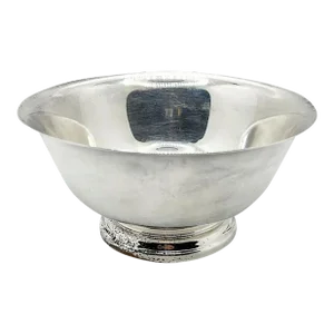 F.B. Rogers Silver Company Paul Revere Silverplate Trophy Bowl Argentina 1955
