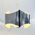 Folded Chromed Chandelier, 1970s For Sale - Image 4 of 9