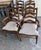 Guy Chaddock English Parquet Dining Table With 6 Chairs For Sale - Image 10 of 12