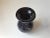 Vintage Black and Purple Spatter Murano Glass Vase from Murano, 1960s For Sale - Image 6 of 10