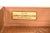 Wood John Widdicomb French Louis XV Red Lacquered Leather Top Bureau Plat Desk With Mounted Bronze Ormolu For Sale - Image 7 of 13