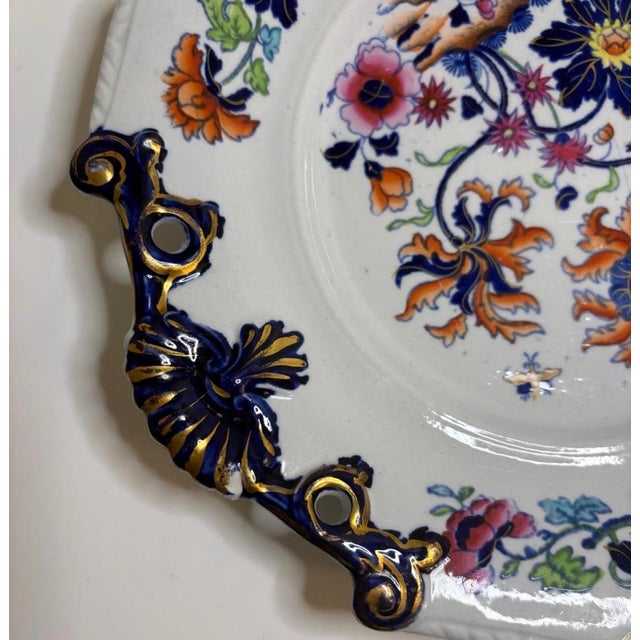 Ceramic Early 19th Century Stephen Folch Ironstone Imari Chinoiserie Serving Dishes - Set of 3 For Sale - Image 7 of 12