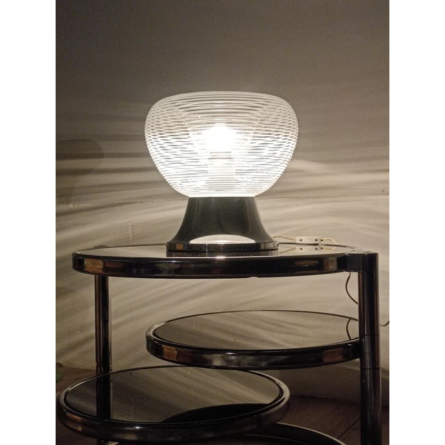 Silver Table Lamp from VeArt, 1970s For Sale - Image 8 of 9