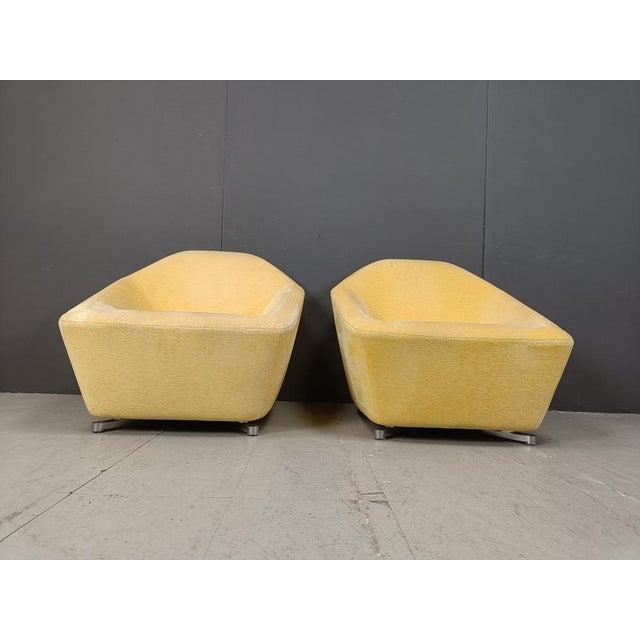 Set of Vintage Lounge Chairs from Ligne Roset, 1990s For Sale - Image 11 of 13